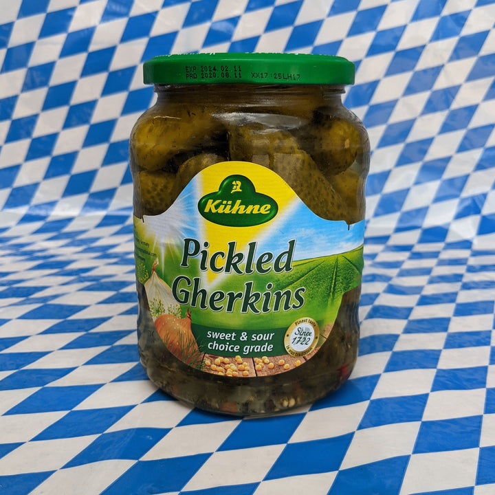 Pickled Gherkins -Mild (from Germany) 670gr