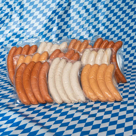 * Cheesy Family Special - 6 medium packs for $65* | Brat Haus
