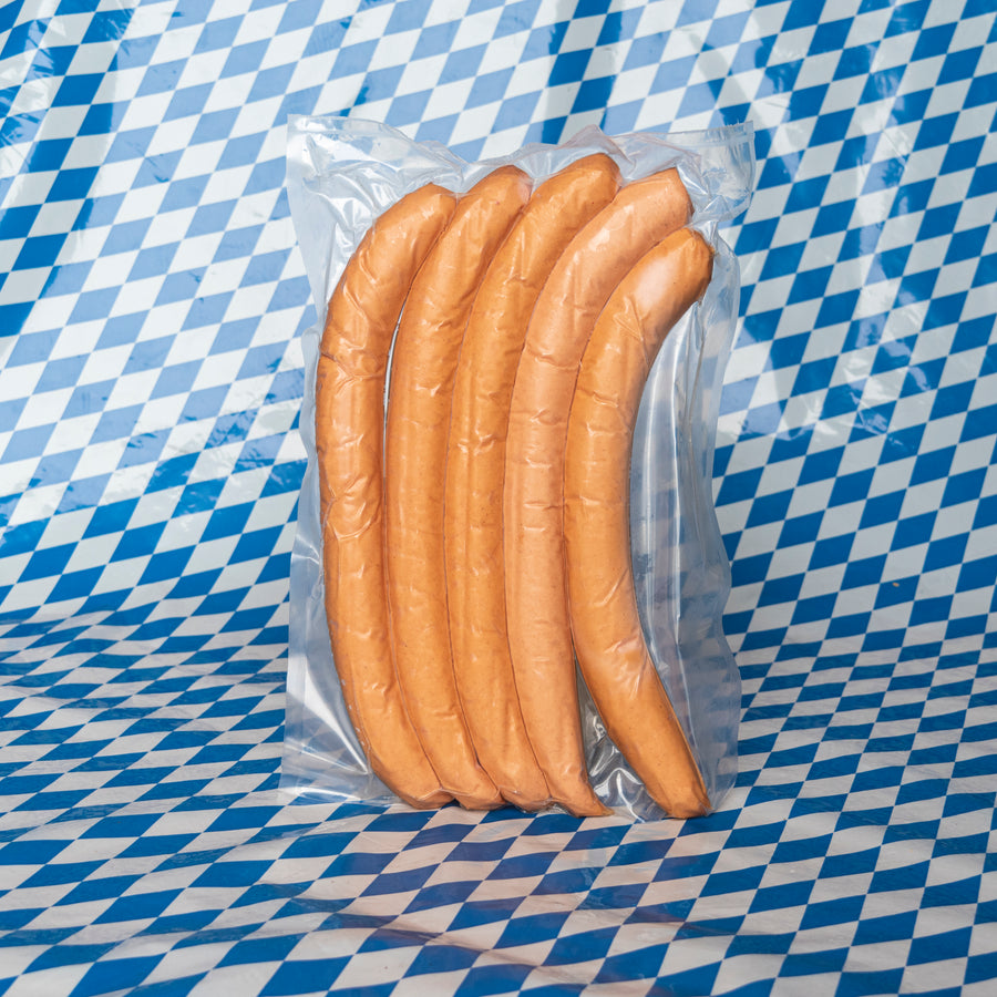 Large Smoked Bratwurst (Bockwurst) (Pack of 5)